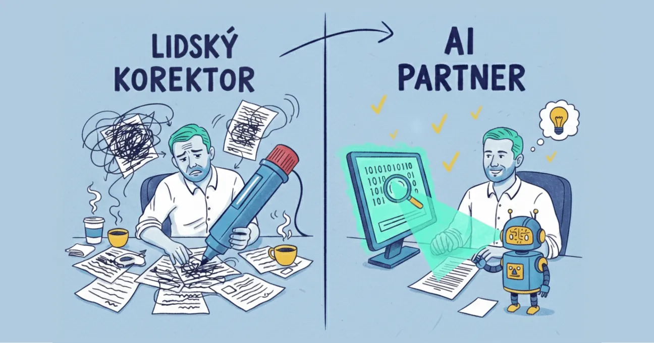 AI parťák na korektury
