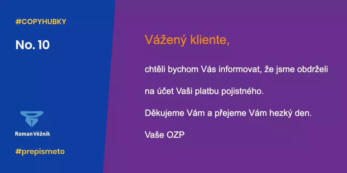Copyhubky č. 10 – Všeho moc škodí | Přepišme.to