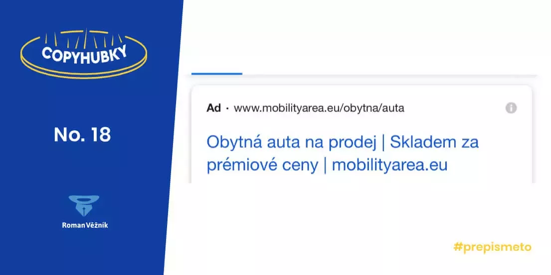 Copyhubky č. 18 – Pozor na úhel pohledu
