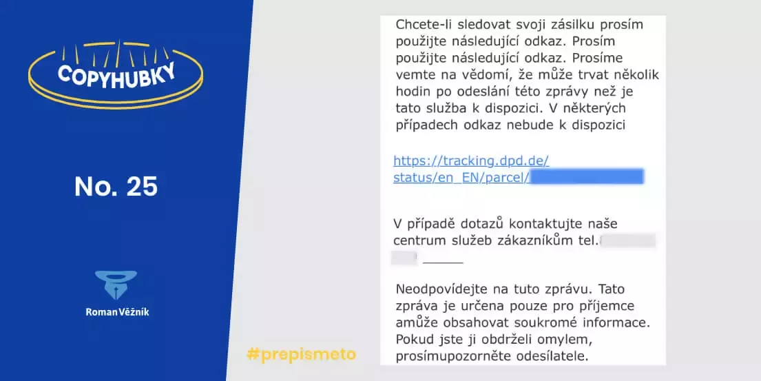 Copyhubky č. 25 – Lidé, čtěte! ... po sobě e-maily