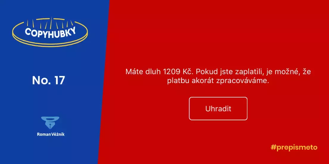 Copyhubky č. 17 – V jednotě stylu je síla