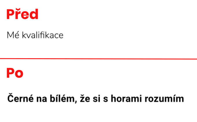 Svůj copywriterský um můžete ukázat na jediném řádku